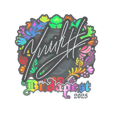 Sticker | yuurih (Holo) | Budapest 2025