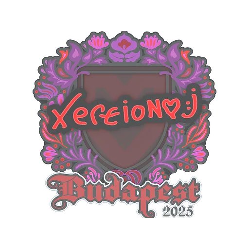 Наклейка | xertioN | Будапешт-2025
