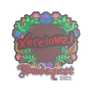 Sticker | xertioN (Embroidered) | Budapest 2025