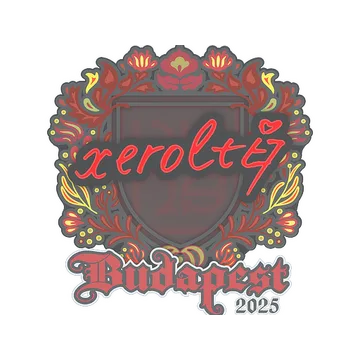 Sticker | xerolte | Budapest 2025