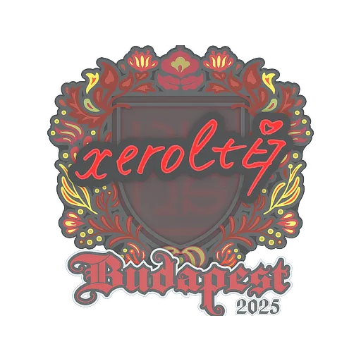 Sticker | xerolte | Budapest 2025