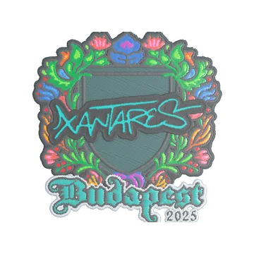 Sticker | XANTARES (Embroidered) | Budapest 2025