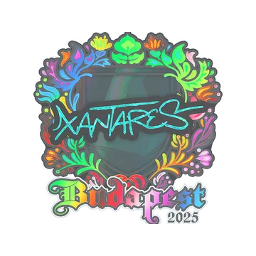 Sticker | XANTARES (Holo) | Budapest 2025