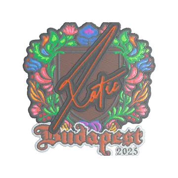 Sticker | XotiC (Embroidered) | Budapest 2025