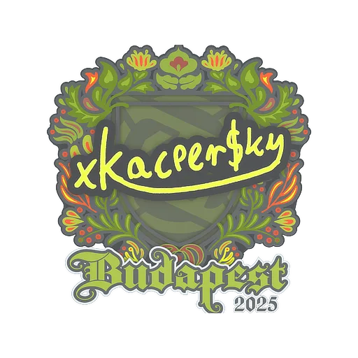 Наклейка | xKacpersky | Будапешт-2025