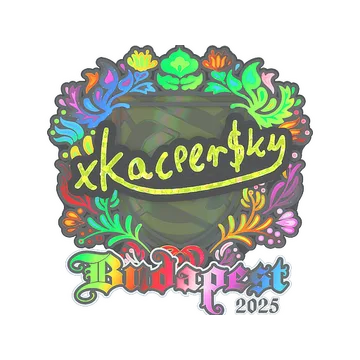 Sticker | xKacpersky (Holo) | Budapest 2025