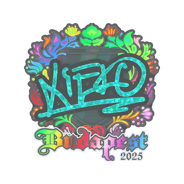 Sticker | xiELO (Holo) | Budapest 2025