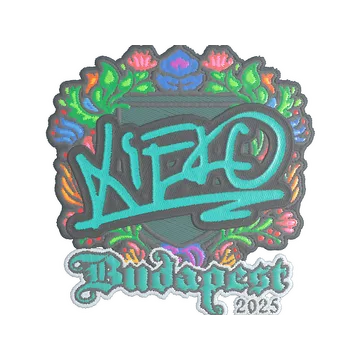 Sticker | xiELO (Embroidered) | Budapest 2025