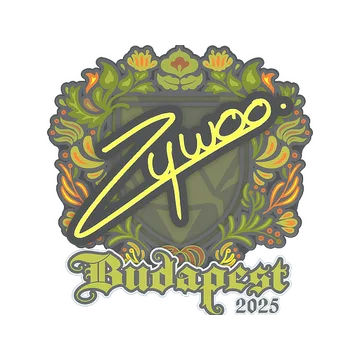 Sticker | ZywOo | Budapest 2025