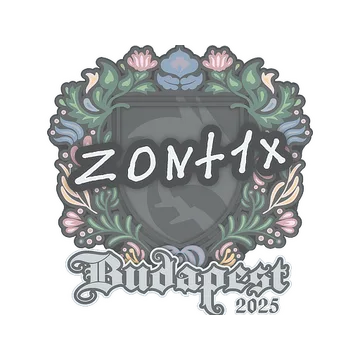Sticker | zont1x | Budapest 2025