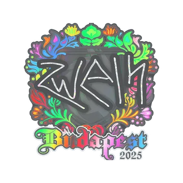 Sticker | zweih (Holo) | Budapest 2025