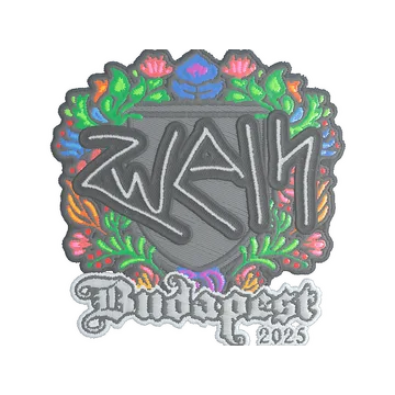 Sticker | zweih (Embroidered) | Budapest 2025