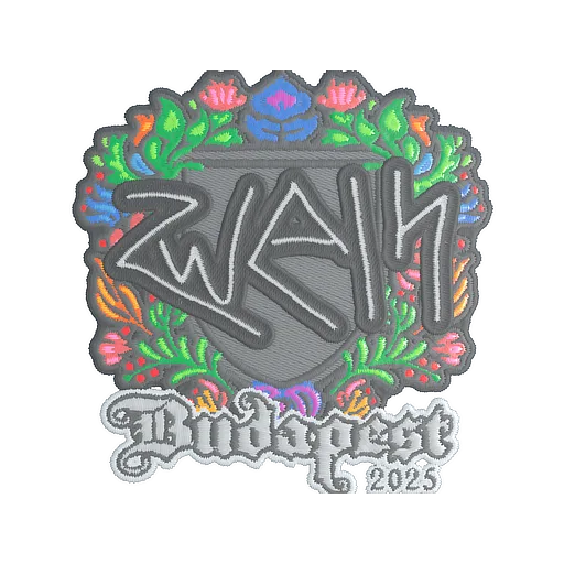 Sticker | zweih (Embroidered) | Budapest 2025