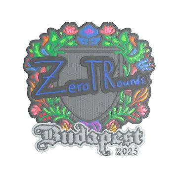 Sticker | ztr (Embroidered) | Budapest 2025