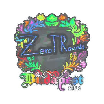 Sticker | ztr (Holo) | Budapest 2025