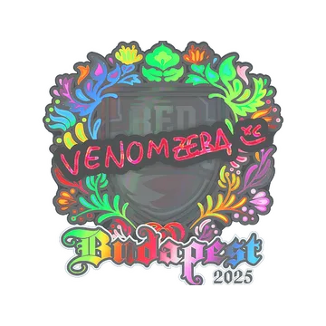 Sticker | venomzera (Holo) | Budapest 2025