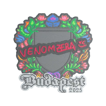 Sticker | venomzera (Embroidered) | Budapest 2025