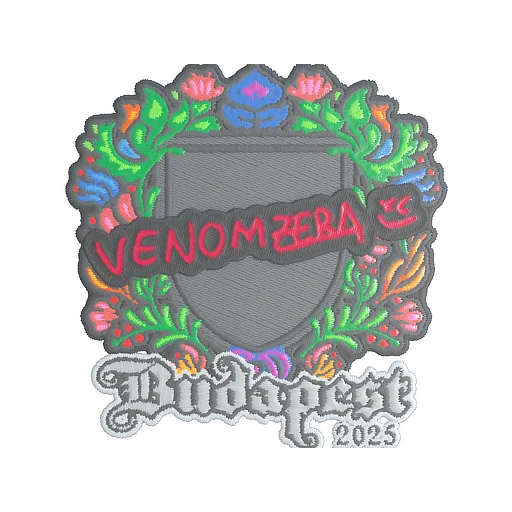 Sticker | venomzera (Embroidered) | Budapest 2025