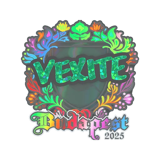 Sticker | vexite (Holo) | Budapest 2025