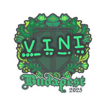 Sticker | VINI | Budapest 2025