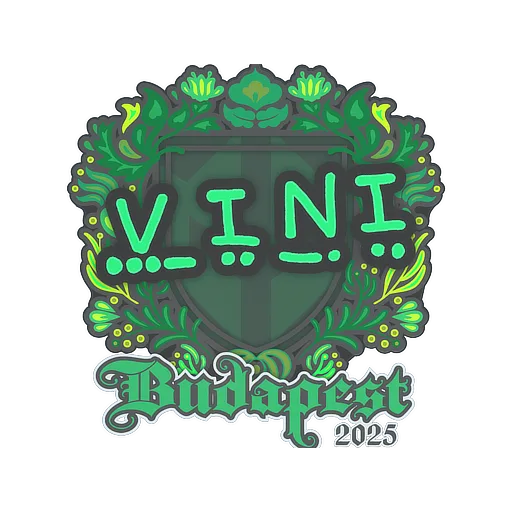 Наклейка | VINI | Будапешт-2025