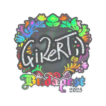 Sticker | qikert (Holo) | Budapest 2025