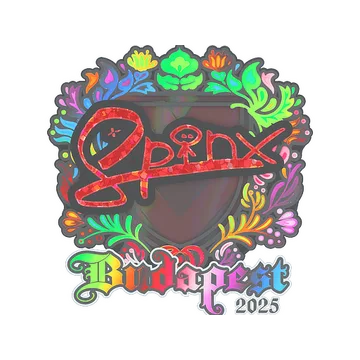 Sticker | Spinx (Holo) | Budapest 2025