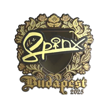 Sticker | Spinx (Gold) | Budapest 2025