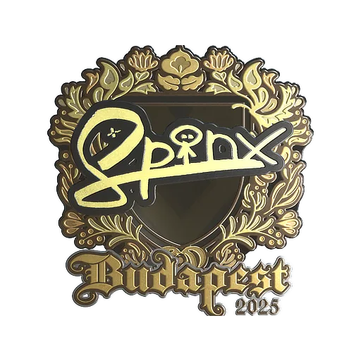 Sticker | Spinx (Gold) | Budapest 2025