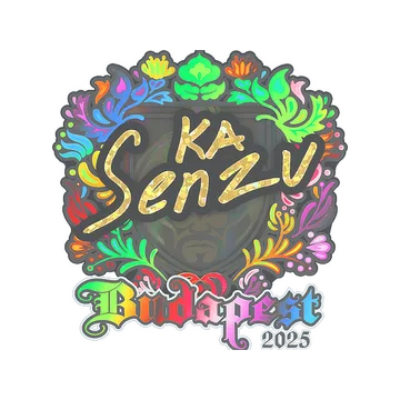 Sticker | Senzu (Holo) | Budapest 2025