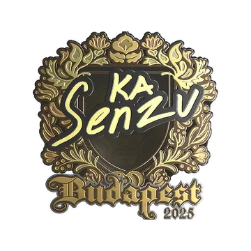Sticker | Senzu (Gold) | Budapest 2025
