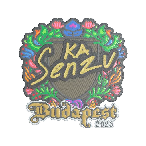 Sticker | Senzu (Embroidered) | Budapest 2025