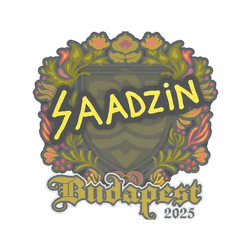 Sticker | saadzin | Budapest 2025