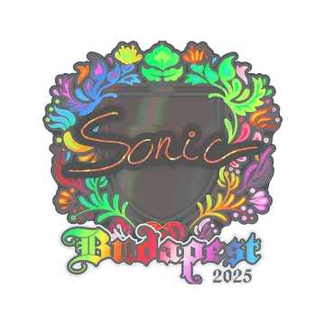Sticker | Sonic (Holo) | Budapest 2025