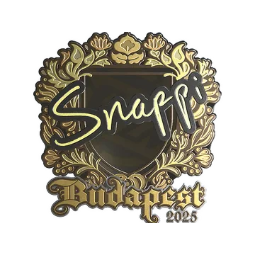 Sticker | Snappi (Gold) | Budapest 2025