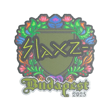 Sticker | slaxz- (Embroidered) | Budapest 2025