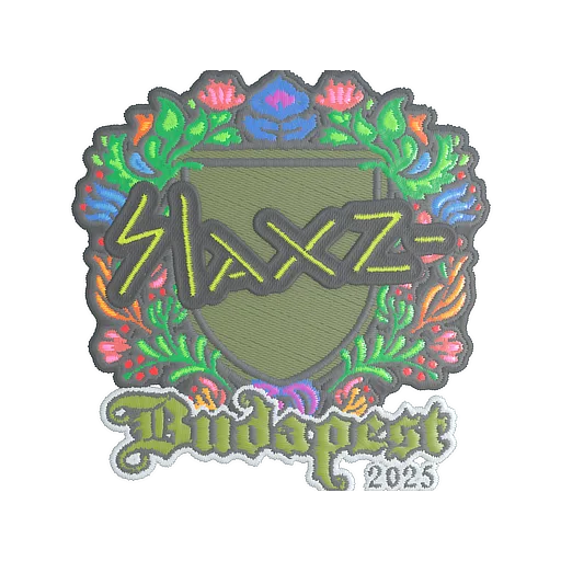 Sticker | slaxz- (Embroidered) | Budapest 2025