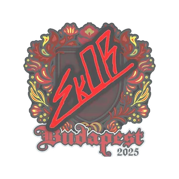 Sticker | sk0R | Budapest 2025