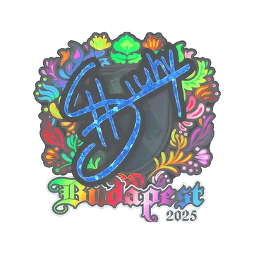 Sticker | siuhy (Holo) | Budapest 2025