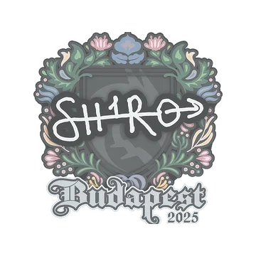 Sticker | sh1ro | Budapest 2025