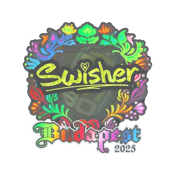 Sticker | Swisher (Holo) | Budapest 2025