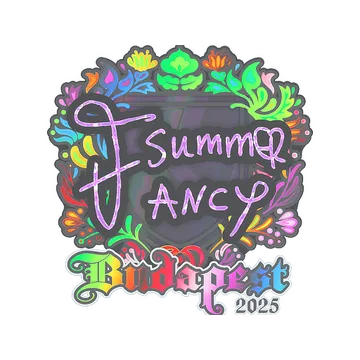 Sticker | Summer (Holo) | Budapest 2025