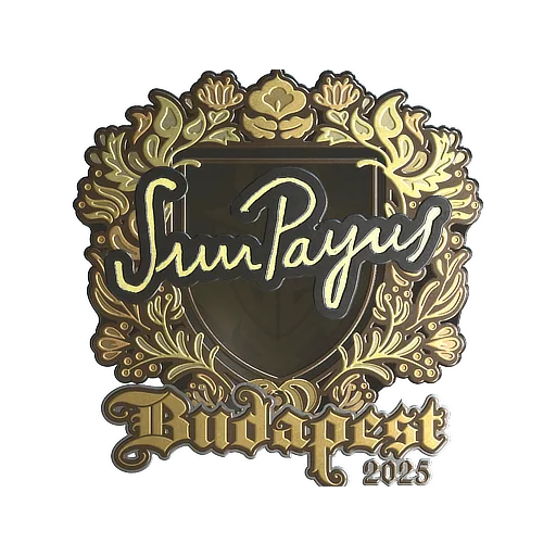 Sticker | SunPayus (Gold) | Budapest 2025