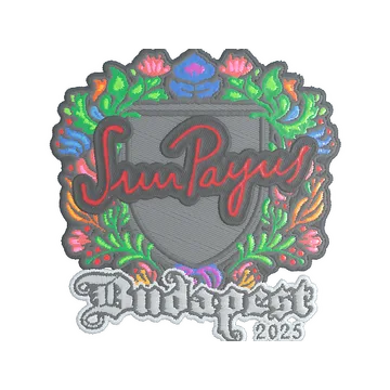 Sticker | SunPayus (Embroidered) | Budapest 2025