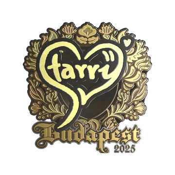 Sticker | Starry (Gold) | Budapest 2025
