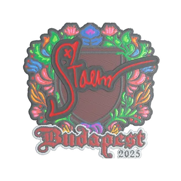 Sticker | Staehr (Embroidered) | Budapest 2025