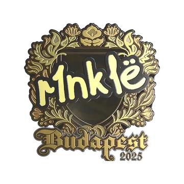 Sticker | r1nkle (Gold) | Budapest 2025
