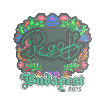 Sticker | regali (Embroidered) | Budapest 2025