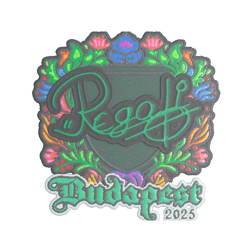 Sticker | regali (Embroidered) | Budapest 2025