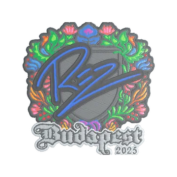 Sticker | REZ (Embroidered) | Budapest 2025